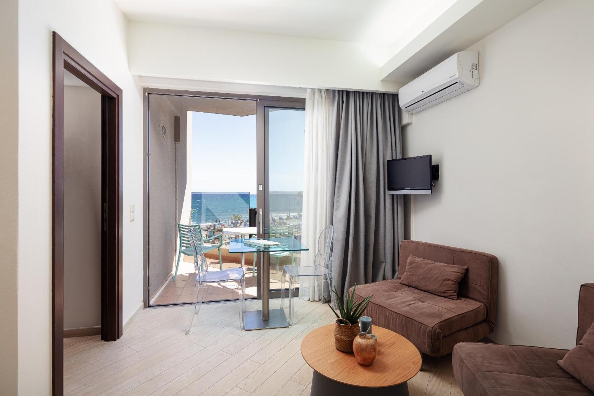 Steris Elegant Beach Hotel & Apartments Rethymno  Exterior photo