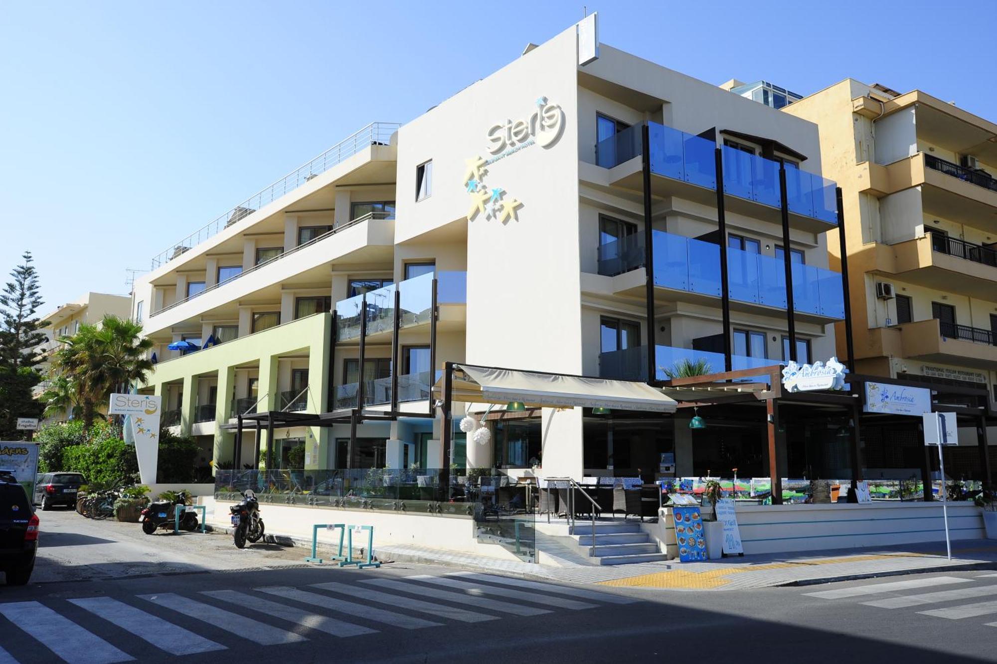 Steris Elegant Beach Hotel & Apartments Rethymno  Exterior photo